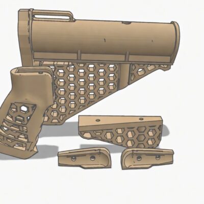 Honeycomb AR-15 Furniture Kit